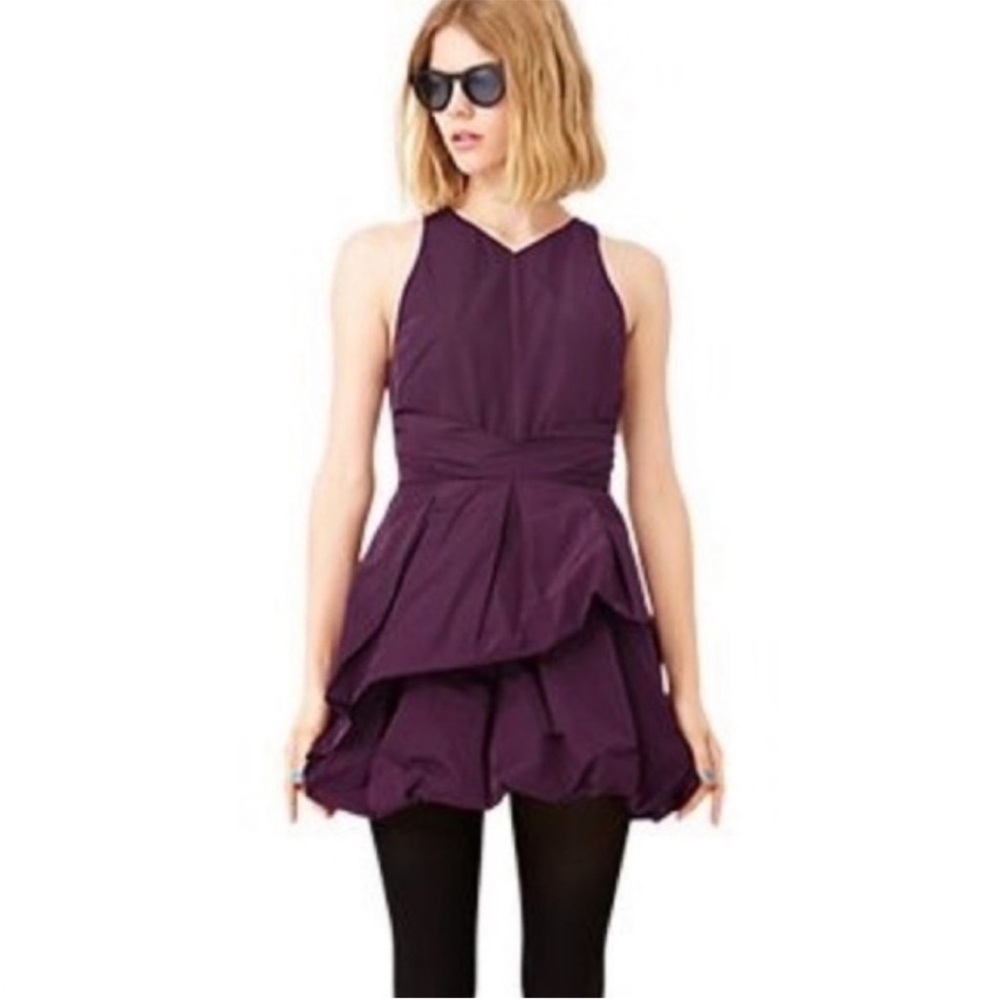 Kate Spade Chambray Navy Blue Double Bubble Mini Dress size 2 - Picture 10 of 10